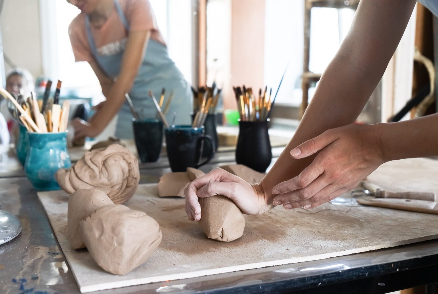 urth clay studio melbourne social clay session